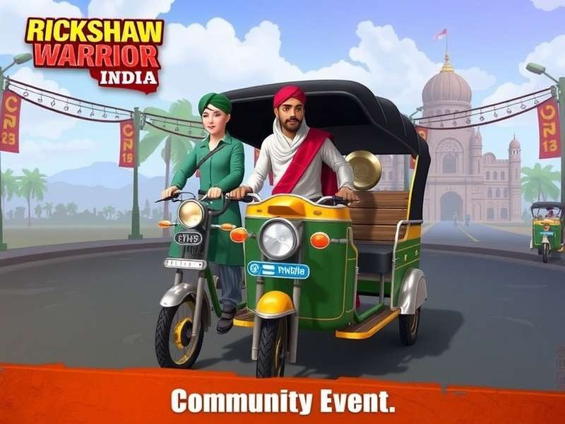 Rickshaw Warrior India Game Screenshot
